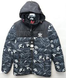 Куртки зимние мужские (темно-синий) оптом 18479236 A-228-12