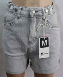 Шорты джинсовые женские M.SARA оптом 34519026 WY0210G3902N-D-33