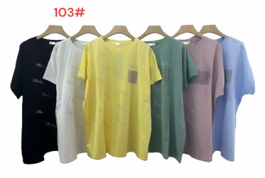 Футболки жіночі БАТАЛ оптом 