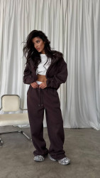 Спортивные костюмы женские на флисе оптом ANNVER 87564931 545-148