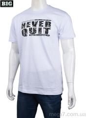 Футболка, BIG оптом 3707-0082-3 white