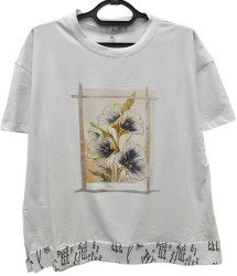 Футболки женские БАТАЛ оптом 17826390 751-109