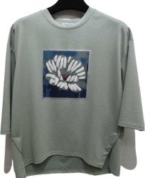 Футболки жіночі БАТАЛ оптом Kiss Me 