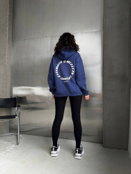 Худі жіночі (синій) оптом LAVANDA