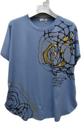 Футболки жіночі БАТАЛ оптом 