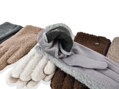 Перчатки, RuBi оптом 711-2 (тедді) mix