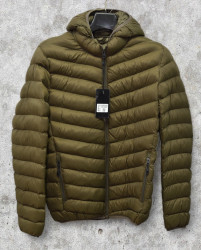 Куртки демисезонные мужские KADENGQI (хаки) оптом 95621304 PGY22007-86