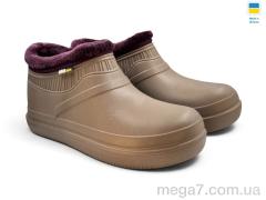 Галоши, Rai shoes оптом 7004 капучино