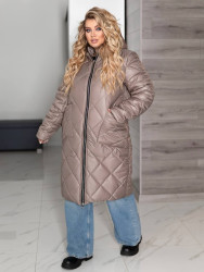 Куртки зимові жіночі СУПЕРБАТАЛ оптом Dembitska