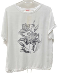 Футболки женские БАТАЛ оптом 86059412 7612-115