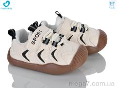 Кроссовки, Comfort-baby оптом 262-1 бежевий