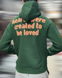 Худі чоловічі на флісі оптом 2BRO  