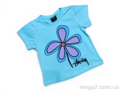 Футболка, Kids-modnik оптом 2611 бірюзовий