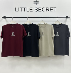 Футболки чоловічі (графіт) оптом -- 