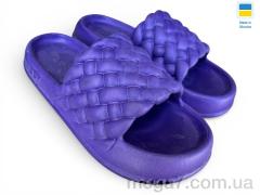 Шлепки, Rai shoes оптом 2001 фіолетовий