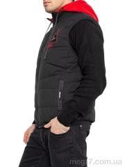 Жилетка, Massmag оптом --- 99002 чорно-червоний