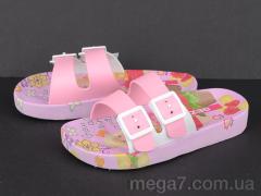 Шлепки, Violeta оптом 12331 pink-pink