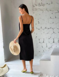 Сукні жіночі (чорний) оптом 