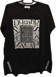 Футболки женские БАТАЛ оптом 60984215 332-65