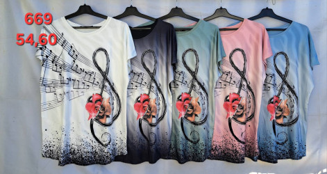 Футболки жіночі БАТАЛ оптом 