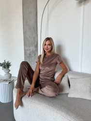 Нічні піжами жіночі (3-ка) оптом