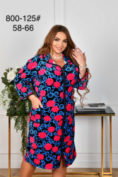 Халати жіночі БАТАЛ оптом XUE LI XIANG