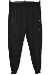 Спортивные штаны мужские (черный) оптом 63817495 005-98