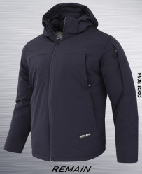 Куртки зимние мужские REMAIN (темно-синий) оптом 04359126 3054-4