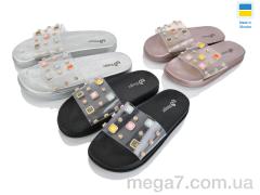 Шлепки, LiBang оптом Шльопки силікон брошка mix