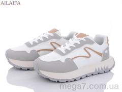 Кроссовки, Ailaifa оптом DD05 white-grey