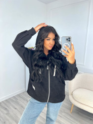 Спортивні кофти жіночі БАТАЛ оптом -