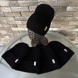 Шапки подростковые на флисе оптом 04396815 58-44