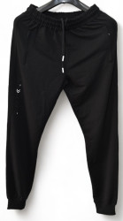 Спортивные штаны мужские POMAXI (черный) оптом 92016758 03-39
