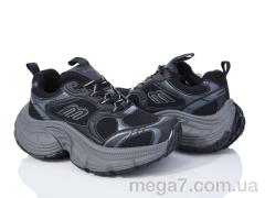 Кроссовки, Violeta оптом HD23(2566) black-grey