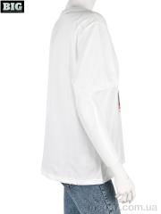 Футболка, BIG оптом --- 4049-05-2 white