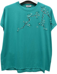 Футболки женские БАТАЛ оптом 39140527 734-99