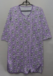 Ночные рубашки женские БАТАЛ с начесом оптом 04819653 01 -3