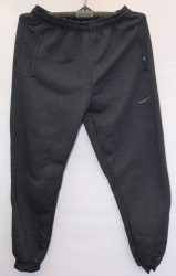 Спортивные штаны мужские на флисе (gray) оптом 60534187 05-31