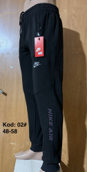 Спортивні штани (чорні) чоловічі оптом
