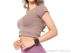 Топ, Sport style оптом T54 бежевий