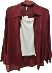 Сорочки жіночі (2-ка) ПОЛУБАТАЛ оптом 