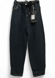 Джинсы юниор на флисе оптом 84719320 13-27