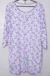 Ночные рубашки женские БАТАЛ на байке оптом 35190876 25-36