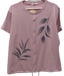 Футболки женские БАТАЛ оптом 71493685 8163-73