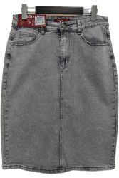 Юбки джинсовые женские БАТАЛ оптом 57463092 81979-124