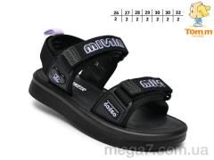 Босоножки, TOM.M оптом B1607 black-violet