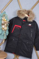Куртки зимние юниор (черный) оптом Китай 26075849 23306-27