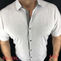 Рубашки мужские PAUL SEMIH БАТАЛ оптом 64587239 12-105