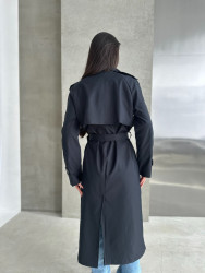 Пальто жіночі (чорний) оптом