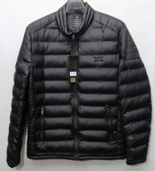 Куртки кожзам мужские FUDIAO (black) оптом 76905243 813-37